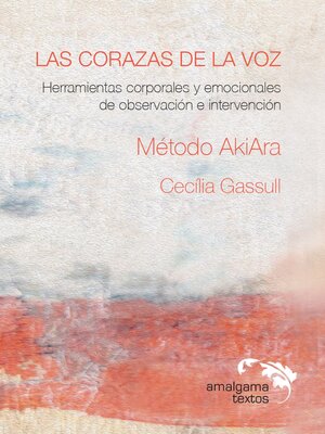 cover image of Las corazas de la voz